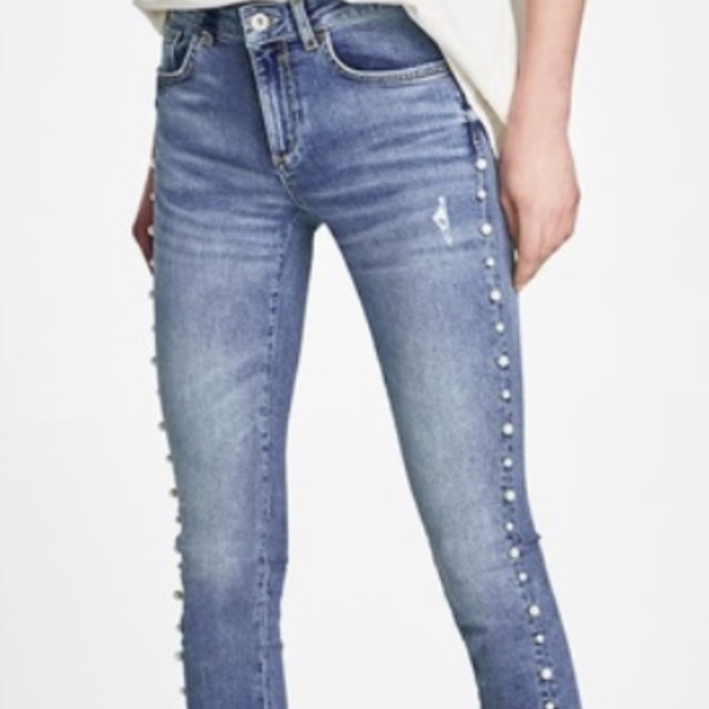Bedded Zara jeans